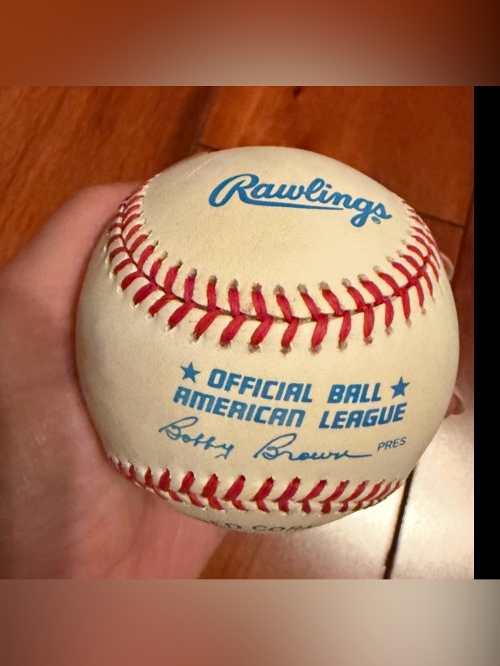 Cal Ripken Jr Autographed single-signed Baseball - Vintage, w/COA 1994/1995 - Picture 8 of 11